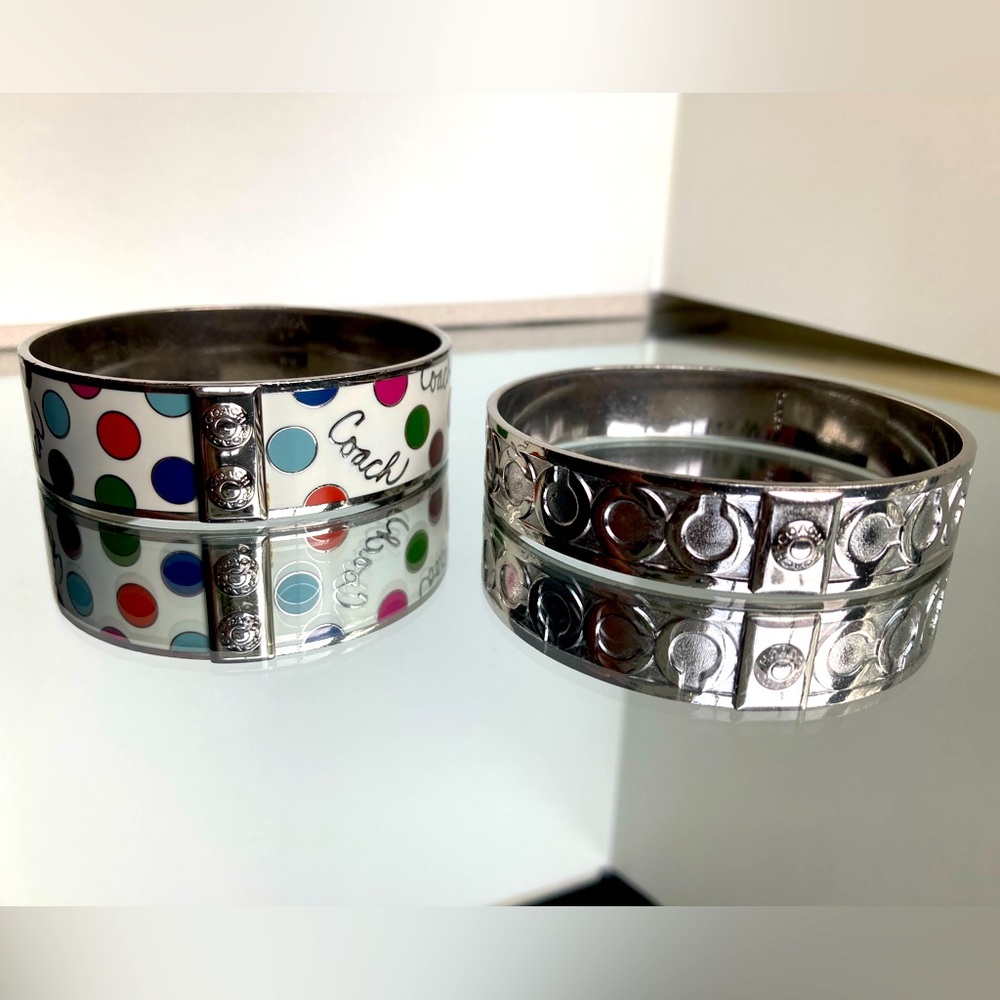 Coach bangle bracelets